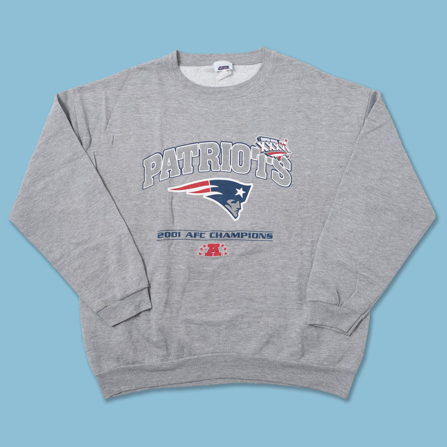 Vintage 2001 New England Patriots Sweater Large