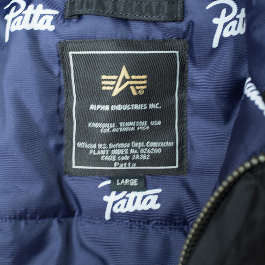 Patta X Alpha Industries Anorak Large - Double Double Vintage