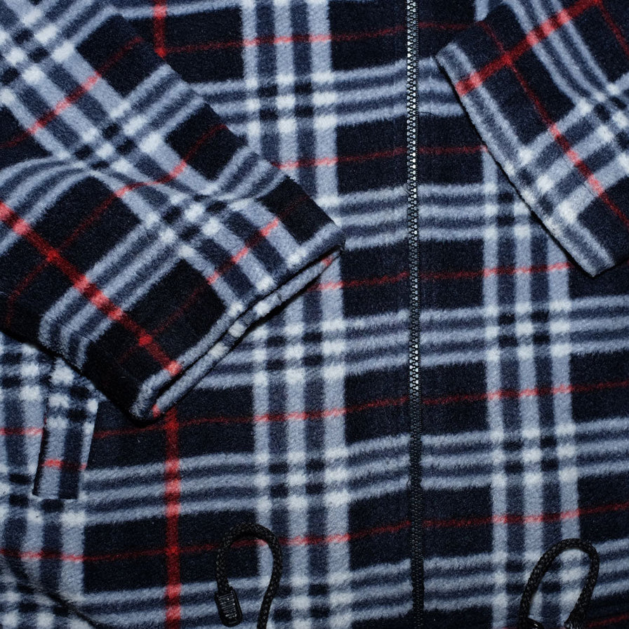 Vintage Plaid Fleece Jacket Large / XLarge - Double Double Vintage