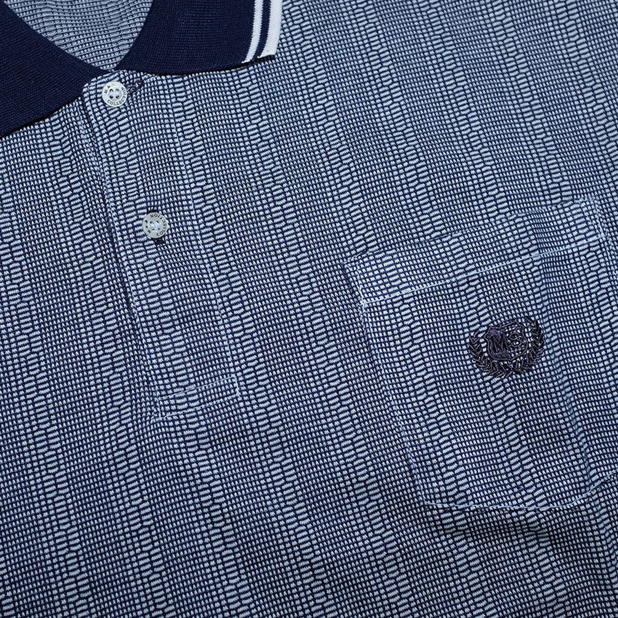 Vintage Pattern Polo XLarge - Double Double Vintage