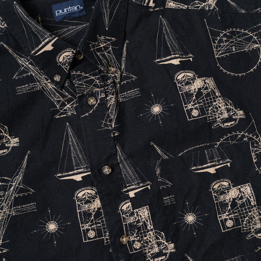 Vintage Pattern Shirt XLarge