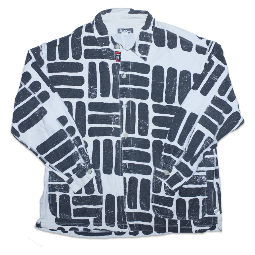 Vintage Pattern Shirt XLarge / XXL - Double Double Vintage