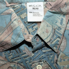 Vintage Pattern Floral Shirt Large - Double Double Vintage