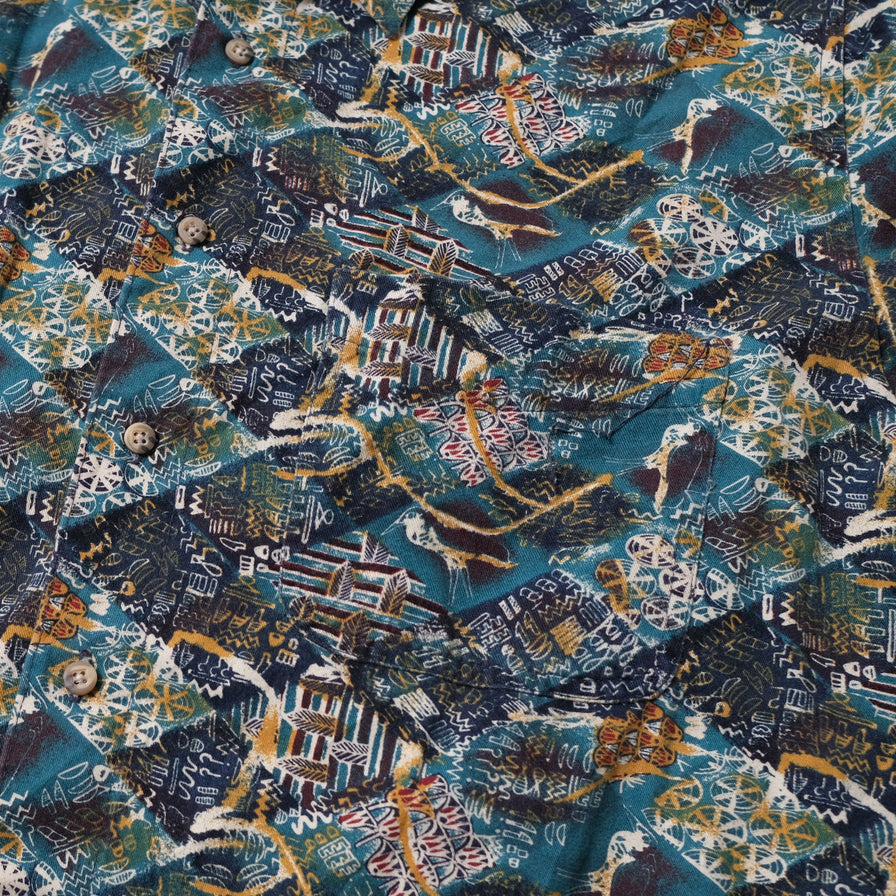 Vintage Pattern Shirt Large