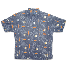 Vintage Pattern Shirt XLarge - Double Double Vintage