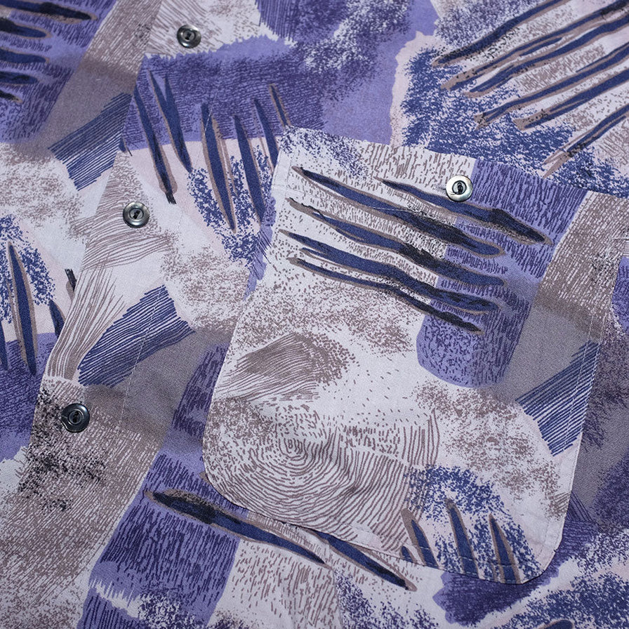 Vintage Pattern Shirt Large - Double Double Vintage