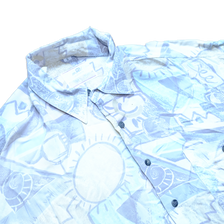Vintage Pattern Shirt XLarge - Double Double Vintage