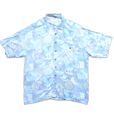 Vintage Pattern Shirt XLarge - Double Double Vintage