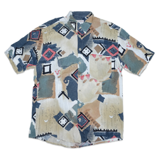 Vintage Pattern Shirt XLarge - Double Double Vintage