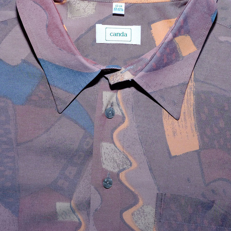 Vintage Pattern Shirt XLarge - Double Double Vintage
