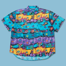 Vintage Wrangler Pattern Shirt XLarge