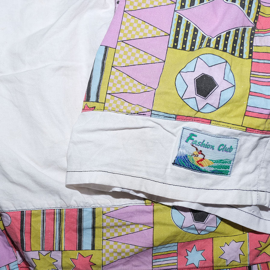 Vintage Pattern Shorts Medium - Double Double Vintage