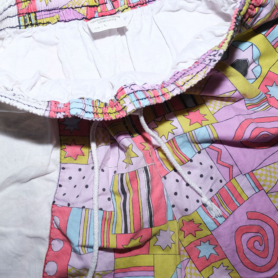 Vintage Pattern Shorts Medium - Double Double Vintage