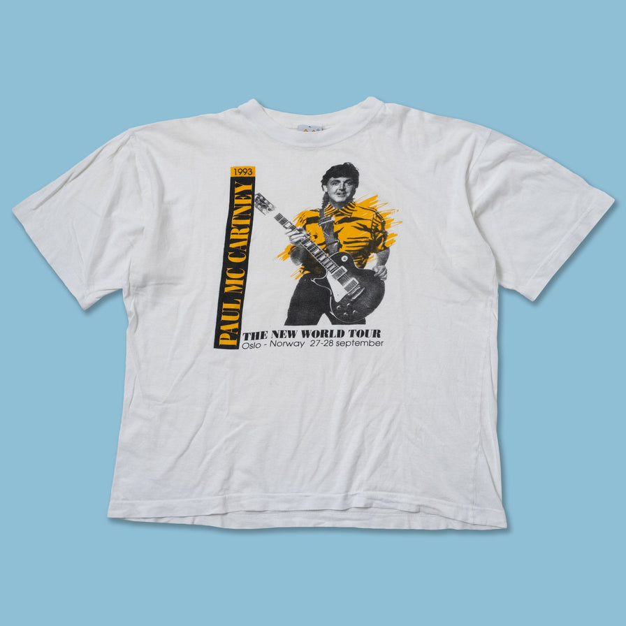 Vintage 1993 Paul McCartney Tour T-Shirt Large / XLarge