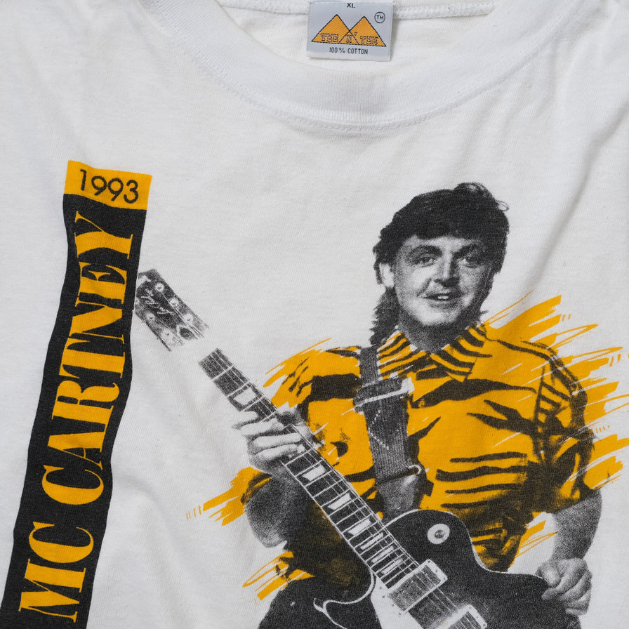 Vintage 1993 Paul McCartney Tour T-Shirt Large / XLarge