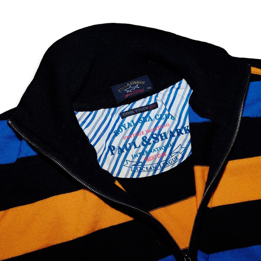 Vintage Paul & Shark Yachting Q-Zip Sweatshirt Large / XLarge - Double Double Vintage