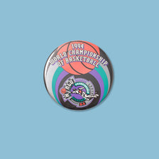 Vintage 1994 World Championship of Basketball Pin Small 