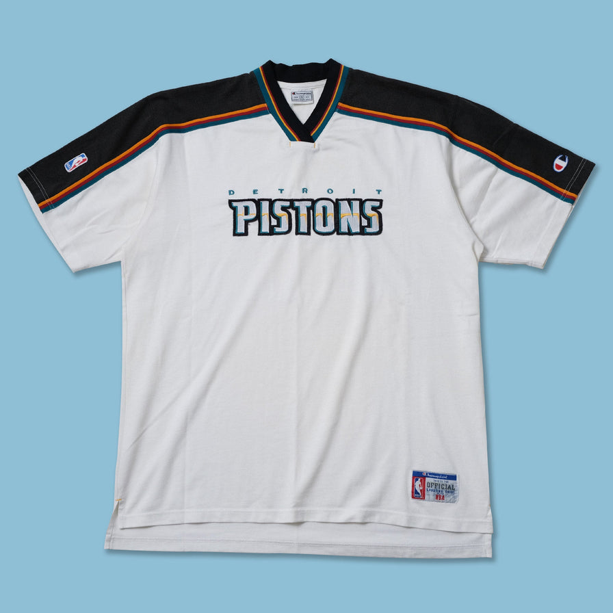 Vintage Champion Detroit Pistons Warm Up Shirt XLarge / XXL