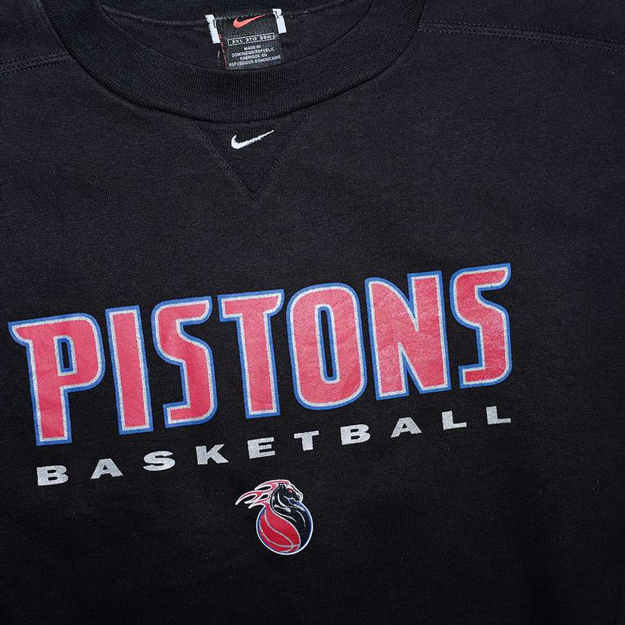 Vintage Nike Detroit Pistons Sweater 3XL