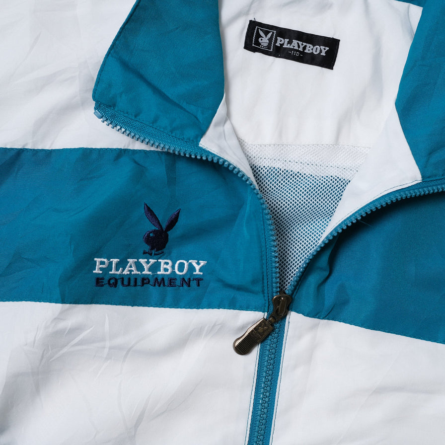 Vintage Playboy Track Jacket Large
