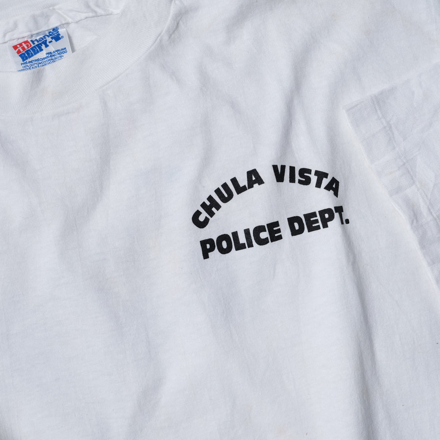 Vintage Chula Vista Police T-Shirt XLarge