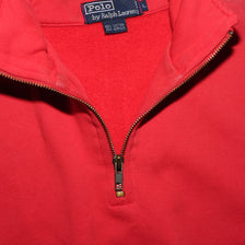 Vintage Polo Ralph Lauren USA Q-Zip Sweater Large / XLarge - Double Double Vintage