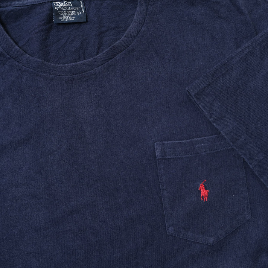 Vintage Polo Ralph Lauren Pocket T-Shirt Large