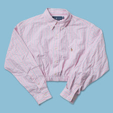 Vintage Polo Ralph Lauren Women's Cropped Shirt Onesize