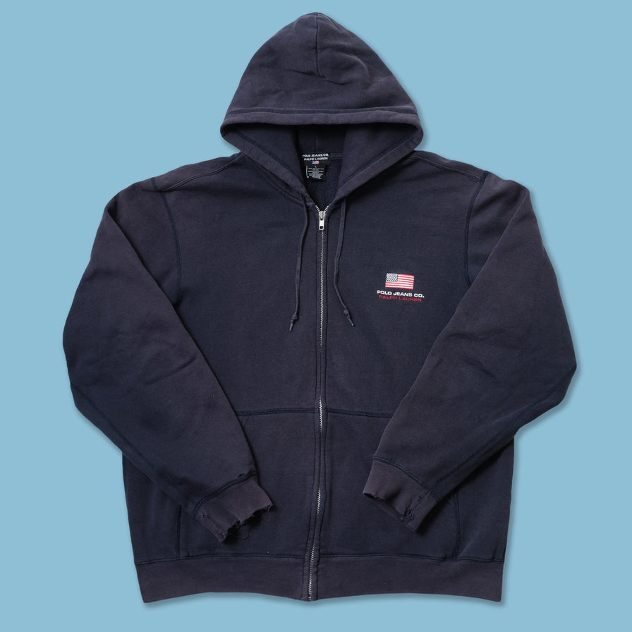 Vintage Polo Ralph Lauren Zip Hoody Large