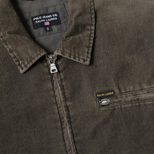 Vintage Polo Ralph Lauren Cord Harrington Jacket Small