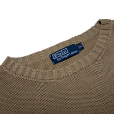 Vintage Polo Ralph Lauren Knit Sweatshirt XLarge - Double Double Vintage