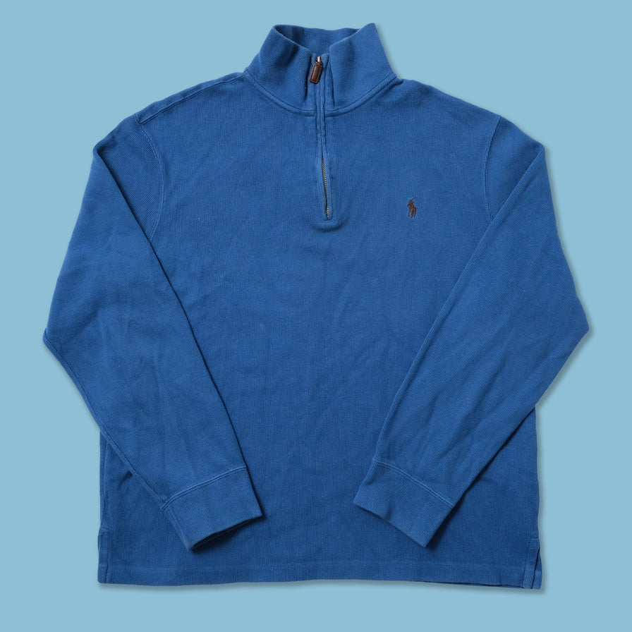 Vintage Polo Ralph Lauren Q-Zip Sweater Medium / Large