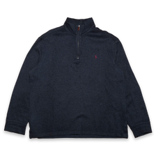 Vintage Polo Ralph Lauren Q-Zip Sweatshirt Large - Double Double Vintage