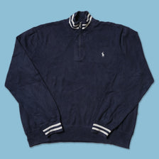 Vintage Polo Ralph Lauren Q-Zip Sweater XLarge