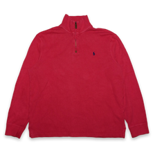 Vintage Polo Ralph Lauren Q-Zip Sweatshirt Medium - Double Double Vintage