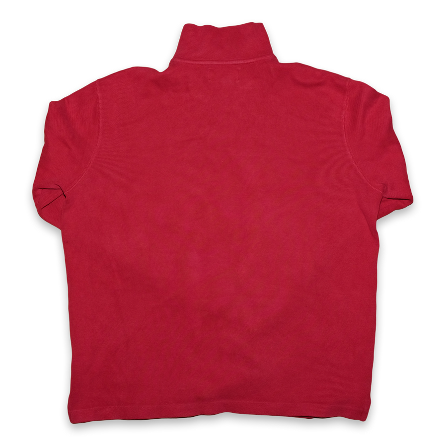 Vintage Polo Ralph Lauren Q-Zip Sweatshirt Medium - Double Double Vintage