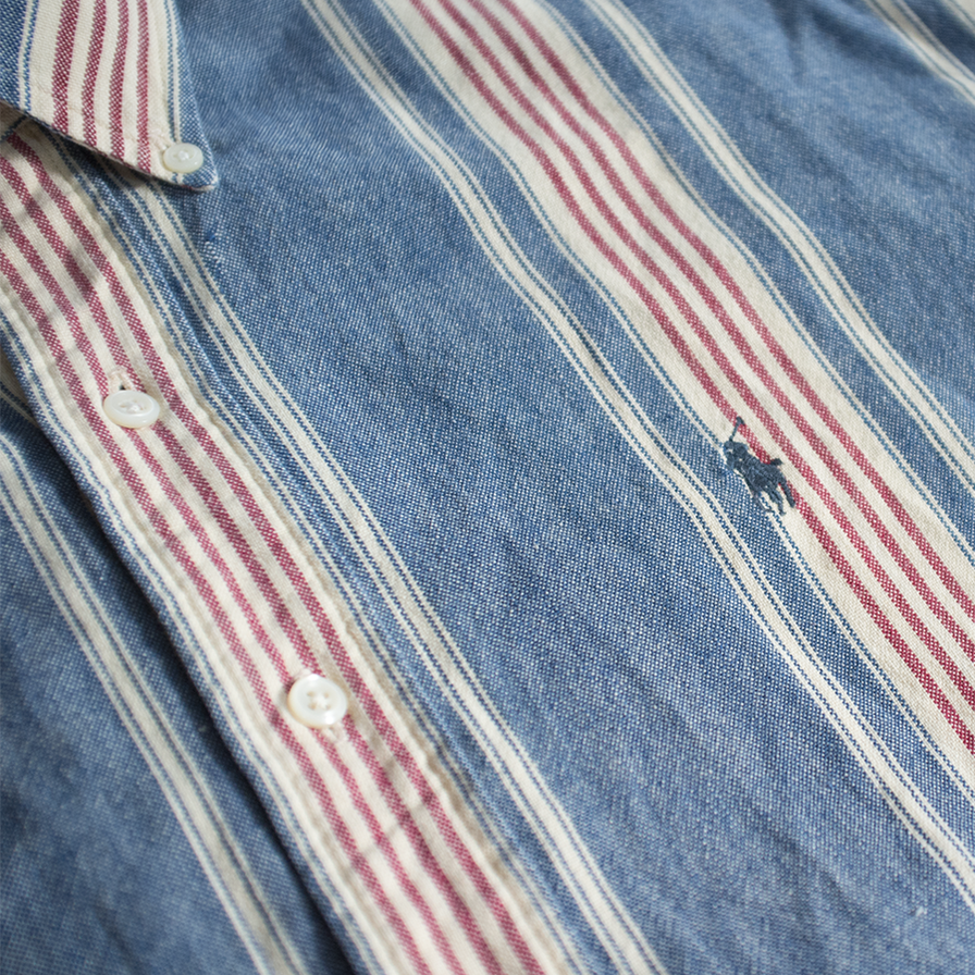 Polo Ralph Lauren Shirt Large - Double Double Vintage