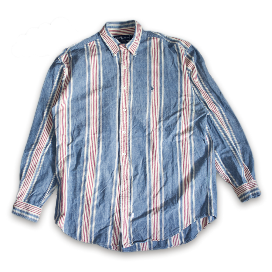 Polo Ralph Lauren Shirt Large - Double Double Vintage
