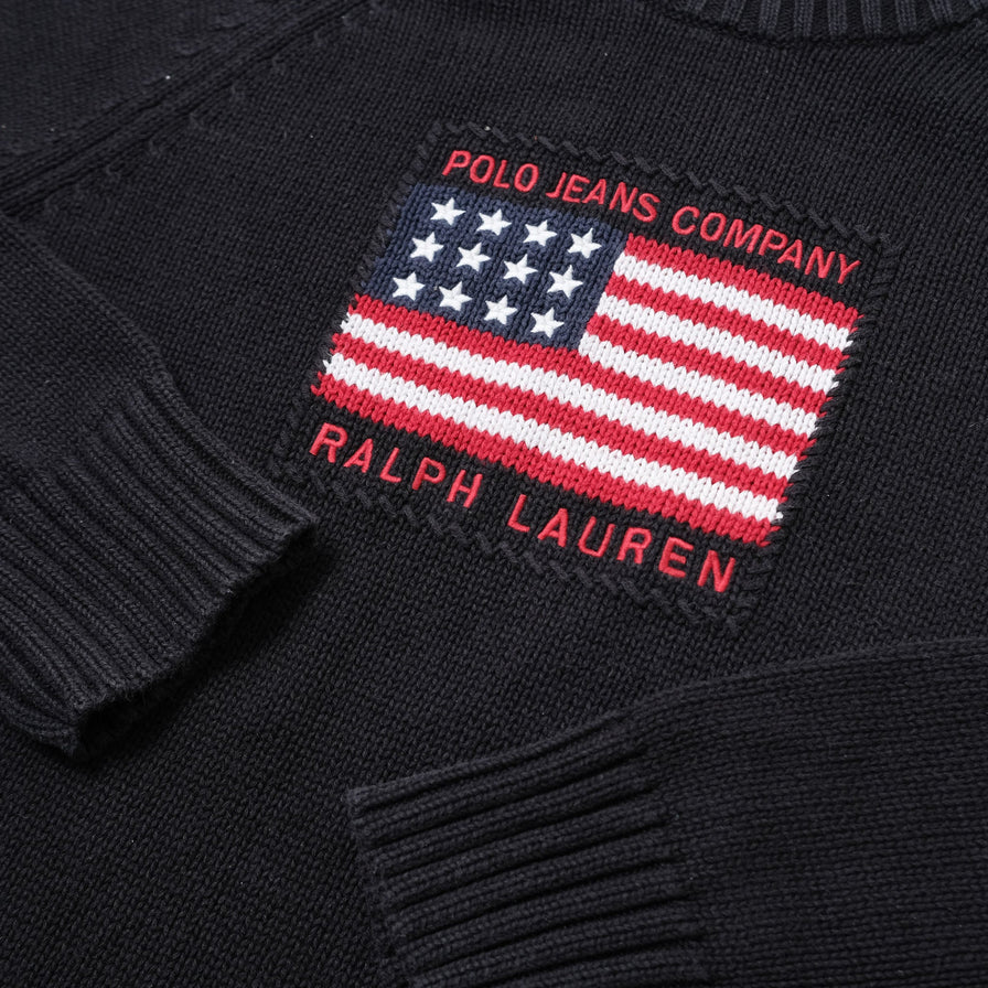 Vintage Women's Polo Ralph Lauren Knit Sweater XS / Small