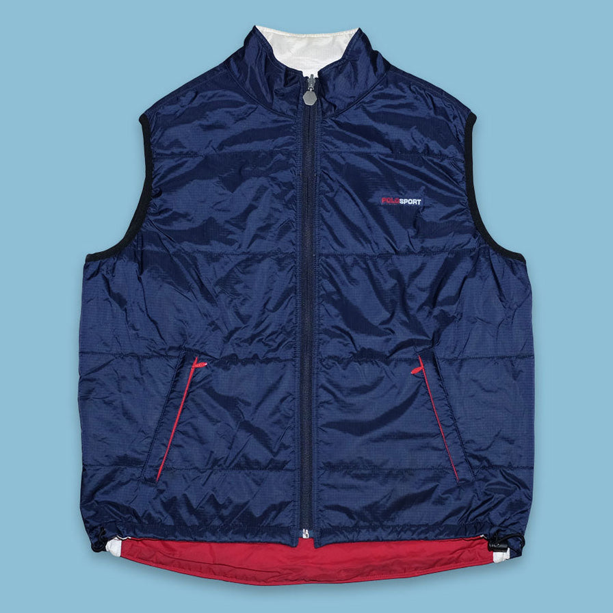 Vintage Polo Sport Puffer Vest Medium / Large - Double Double Vintage