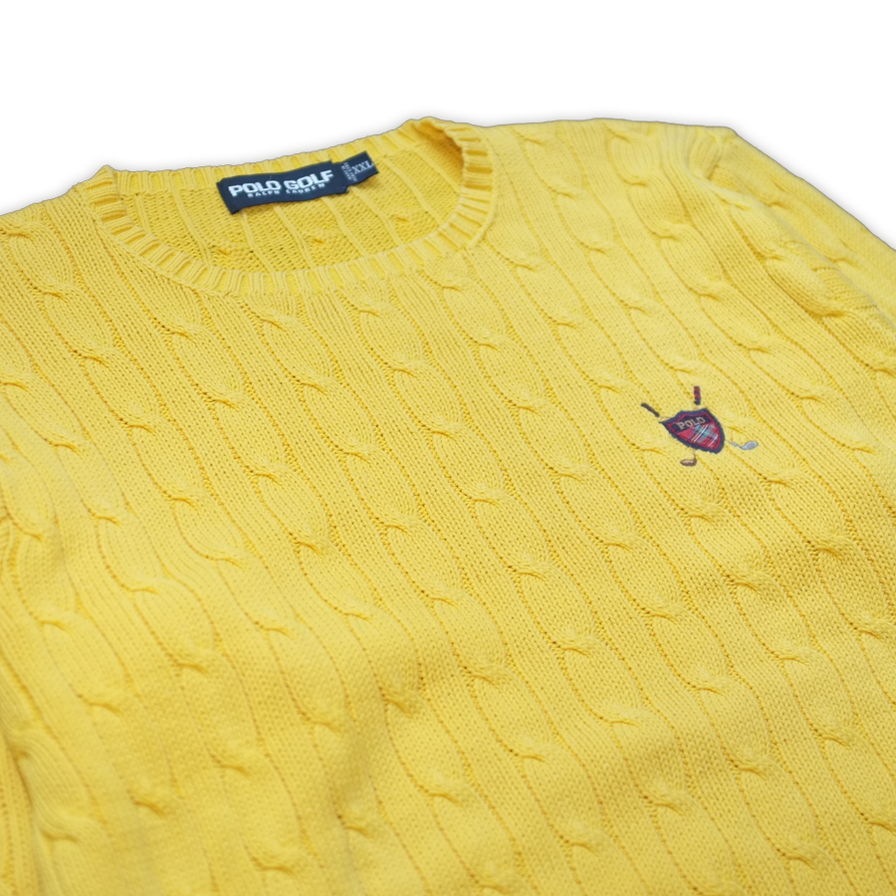 Polo Golf Ralph Lauren Knit Sweater XLarge - Double Double Vintage