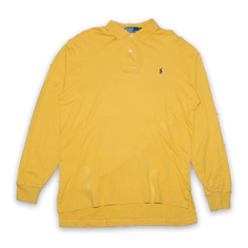 Polo Ralph Lauren Longsleeve Poloshirt Large - Double Double Vintage