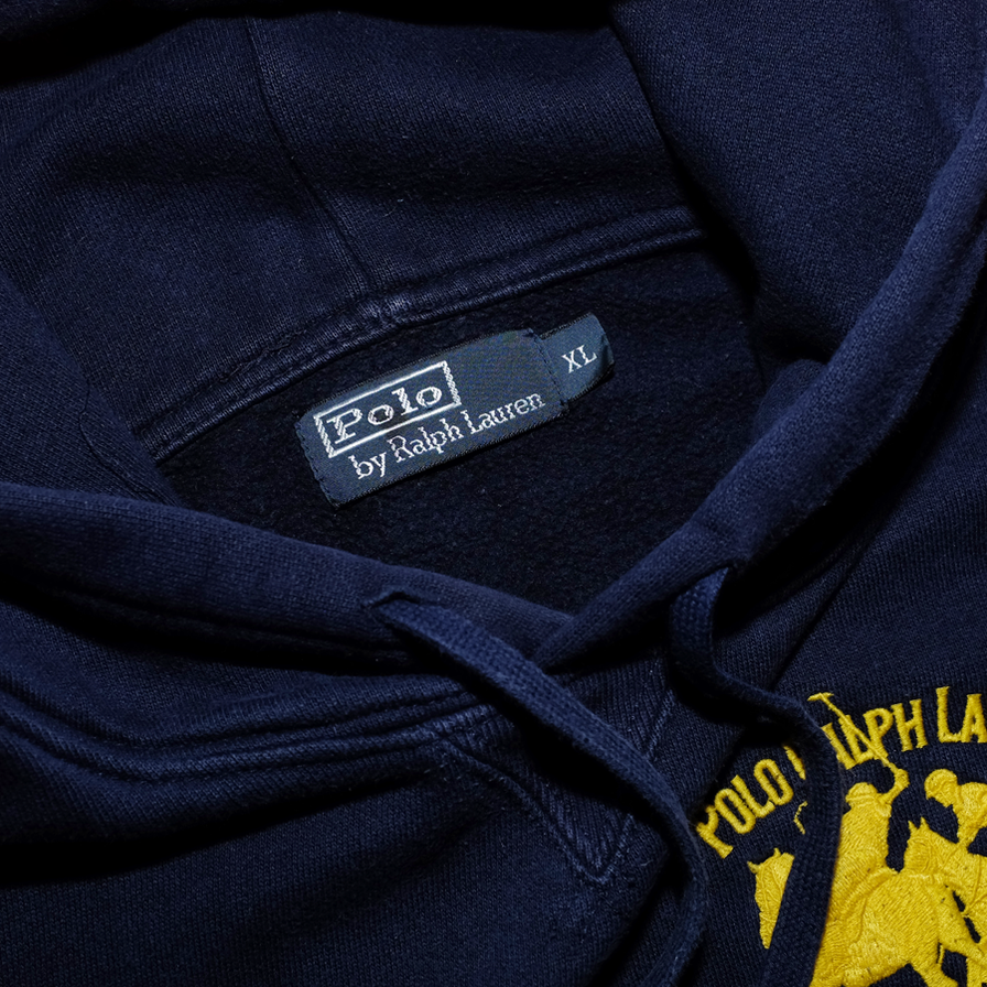 Vintage Polo Ralph Lauren Hoodie XLarge - Double Double Vintage