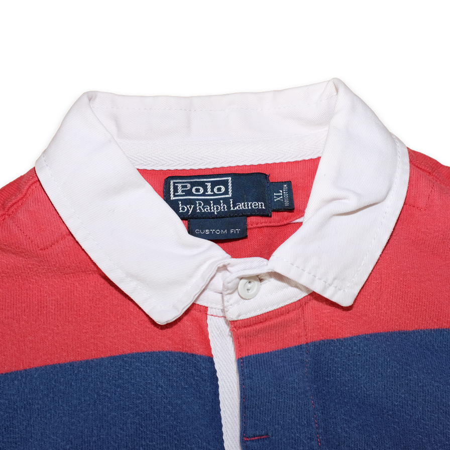 Vintage Polo Ralph Lauren Rugby Shirt XLarge - Double Double Vintage