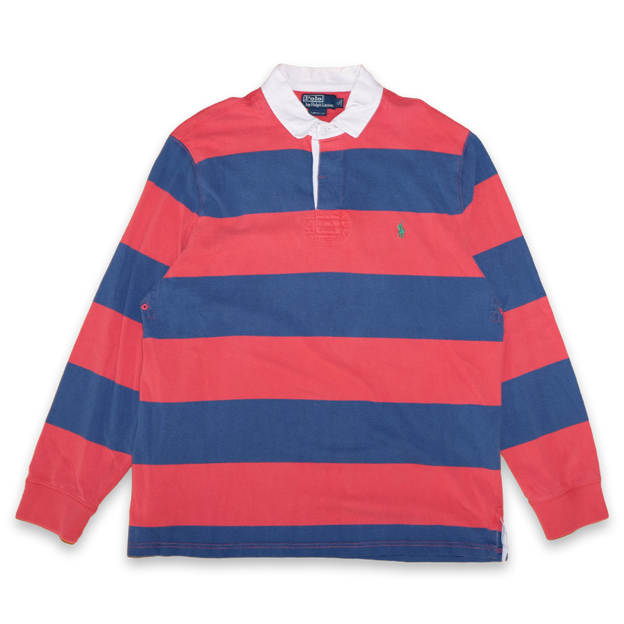 Vintage Polo Ralph Lauren Rugby Shirt XLarge - Double Double Vintage