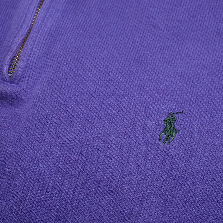 Vintage Polo Ralph Lauren Q-Zip Large - Double Double Vintage