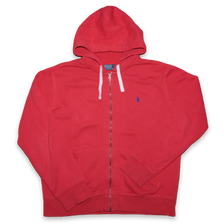 Vintage Polo Ralph Lauren Zip Hoodie Large - Double Double Vintage