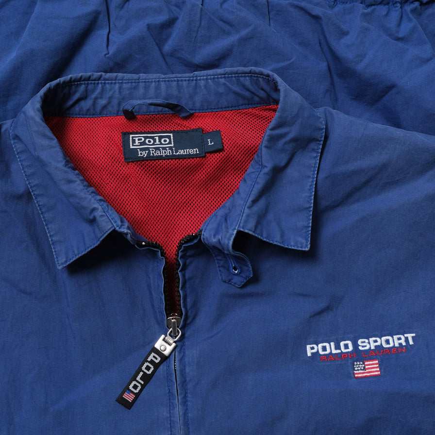 Vintage Polo Sport Harrington Jacket Large