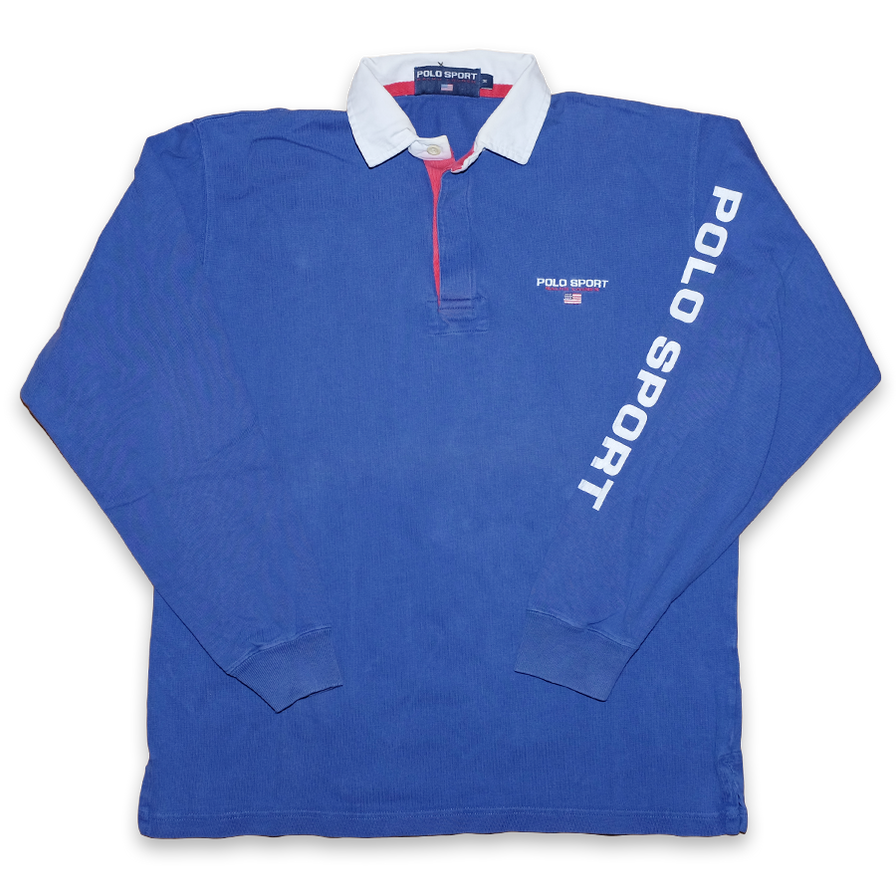 Vintage Polo Sport Sweater Medium / Large - Double Double Vintage