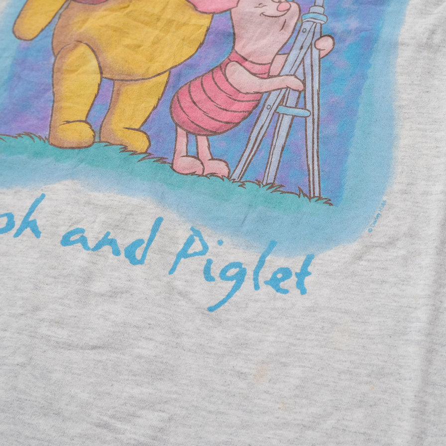 Vintage Disney Pooh & Piglet T-Shirt XLarge